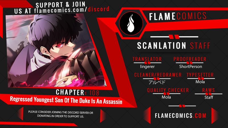 The Regressed Son of a Duke is an Assassin - Chapter 108 Page 1