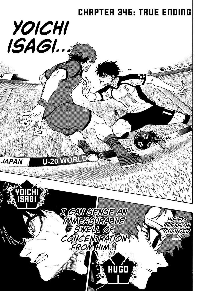 Blue Lock - Chapter 345 Page 1
