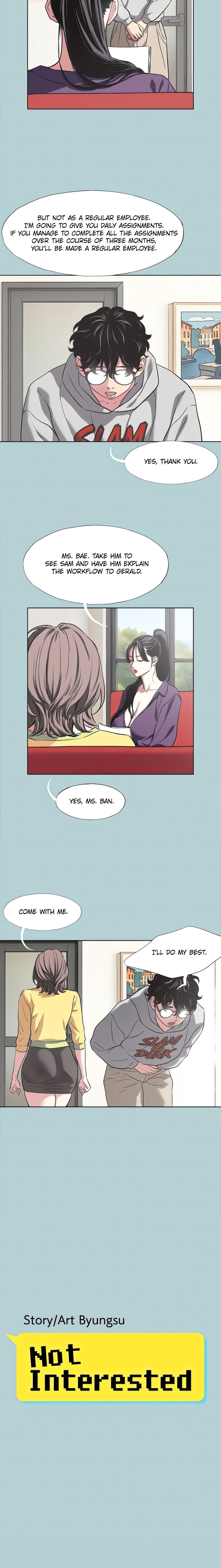 Not Interested - Chapter 1 Page 6