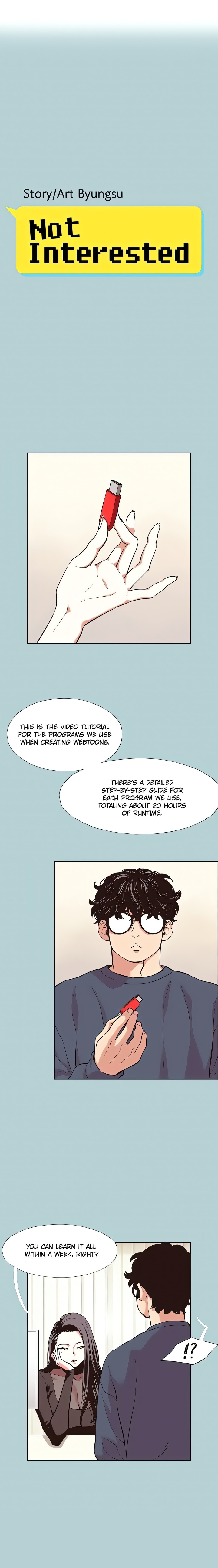 Not Interested - Chapter 6 Page 1