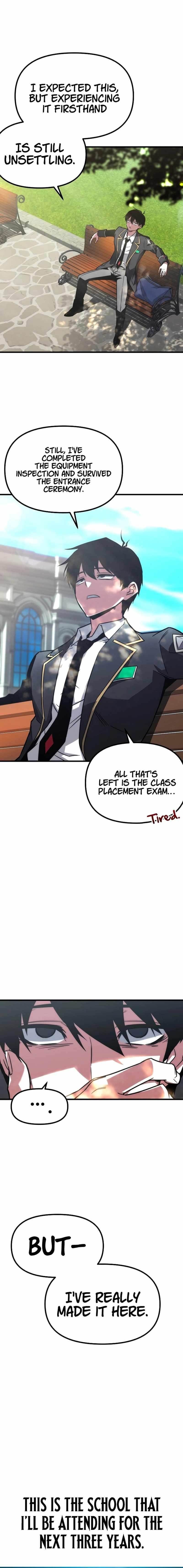 I Took Over the Academy With a Single Sashimi Knife - Chapter 1 Page 28