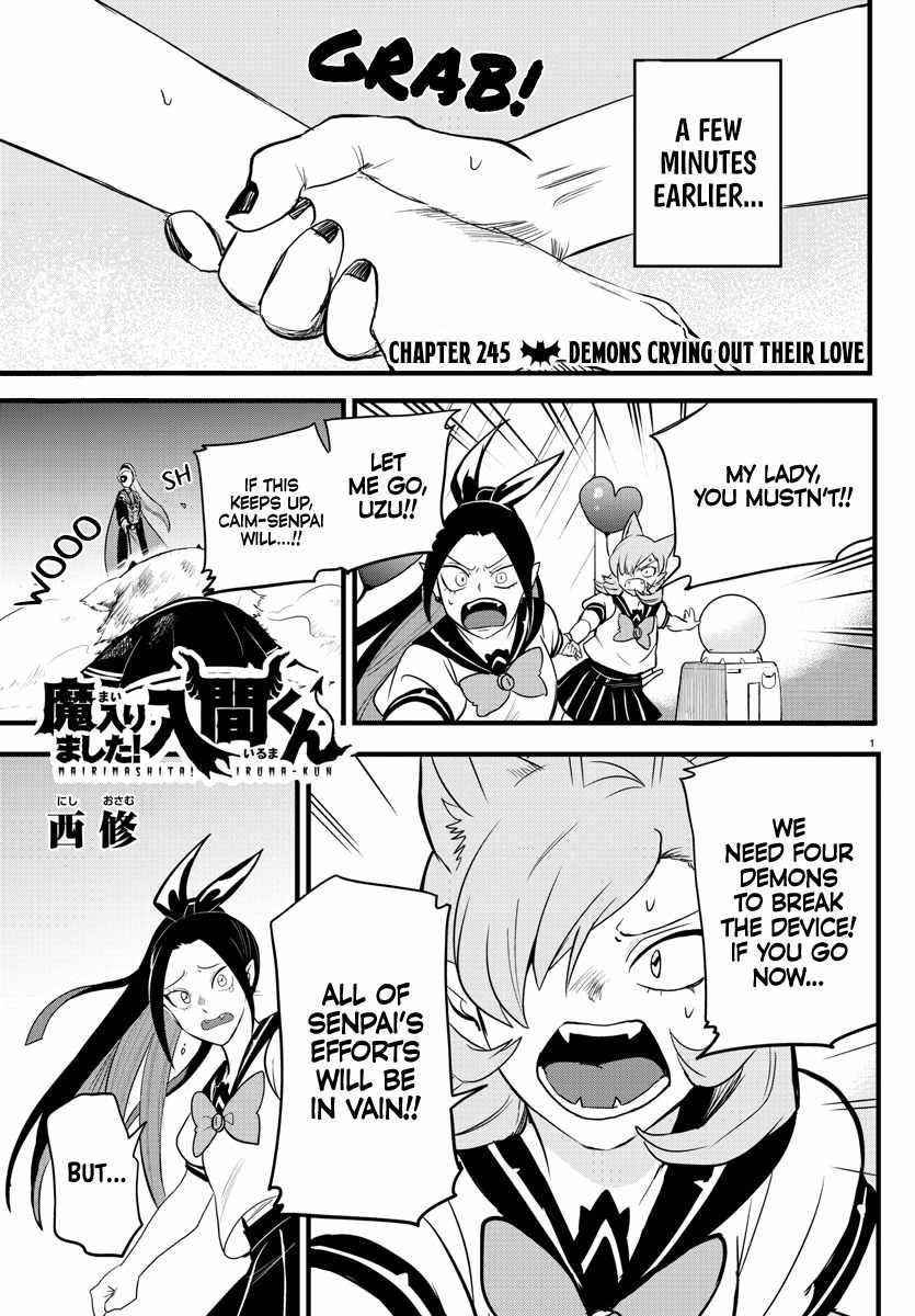 Mairimashita! Iruma-kun - Chapter 245 Page 1