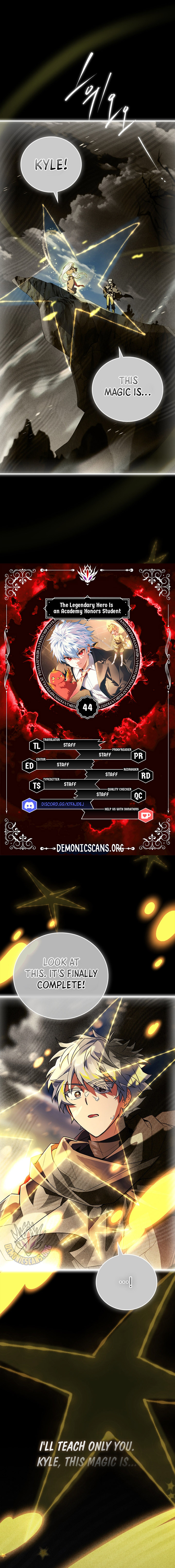 Legendary Hero Is an Academy Honors Student - Chapter 44 Page 1