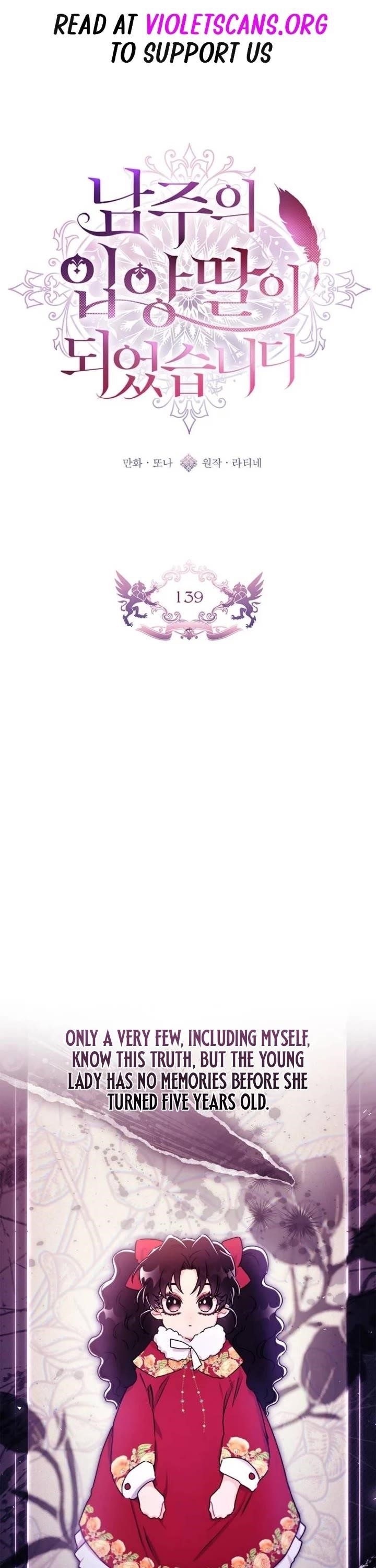 I Became The Male Lead’S Adopted Daughter - Chapter 139 Page 1