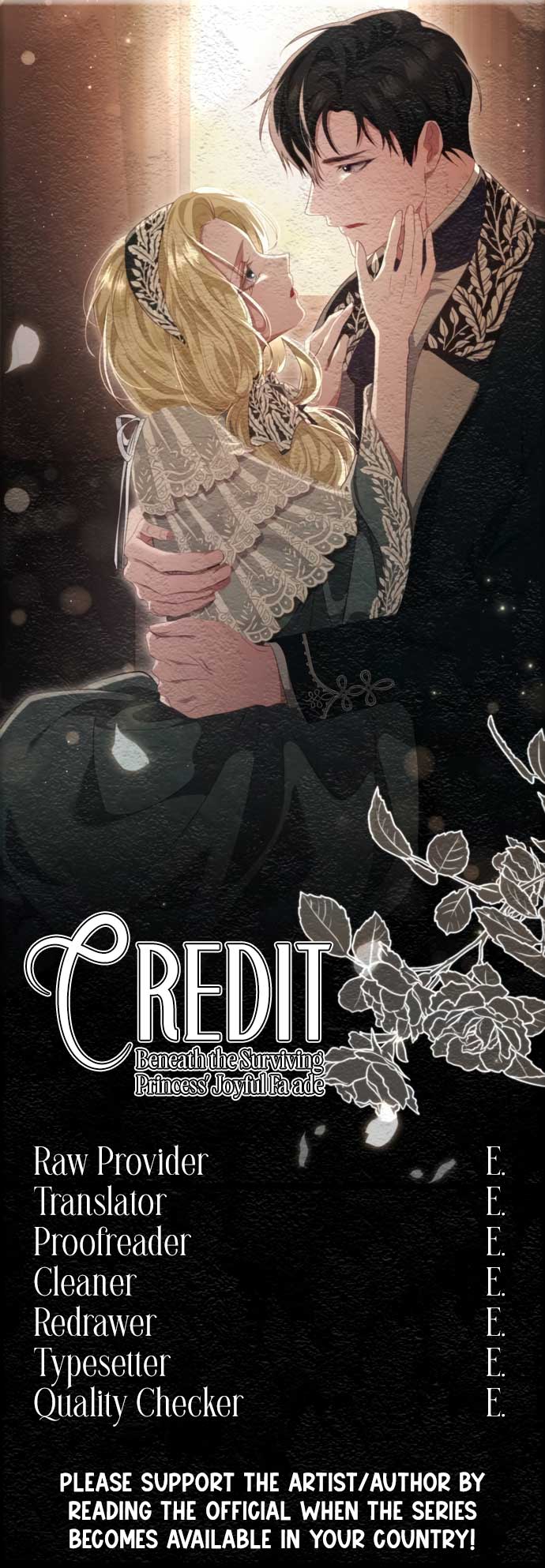 Beneath the Surviving Princess Joyful Facade - Chapter 31 Page 1