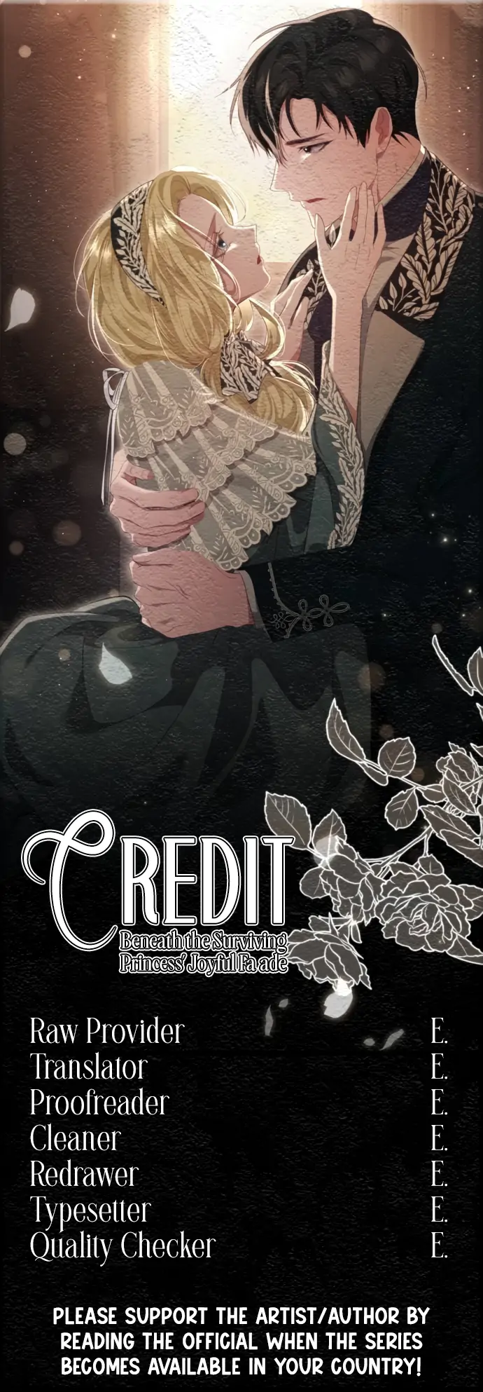 Beneath the Surviving Princess Joyful Facade - Chapter 41 Page 1
