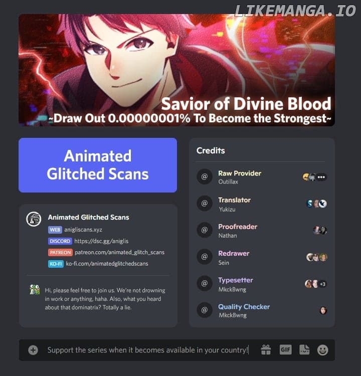 Savior of Divine Blood ~Draw Out 0.00000001% To Become the Strongest~ - Chapter 85 Page 1