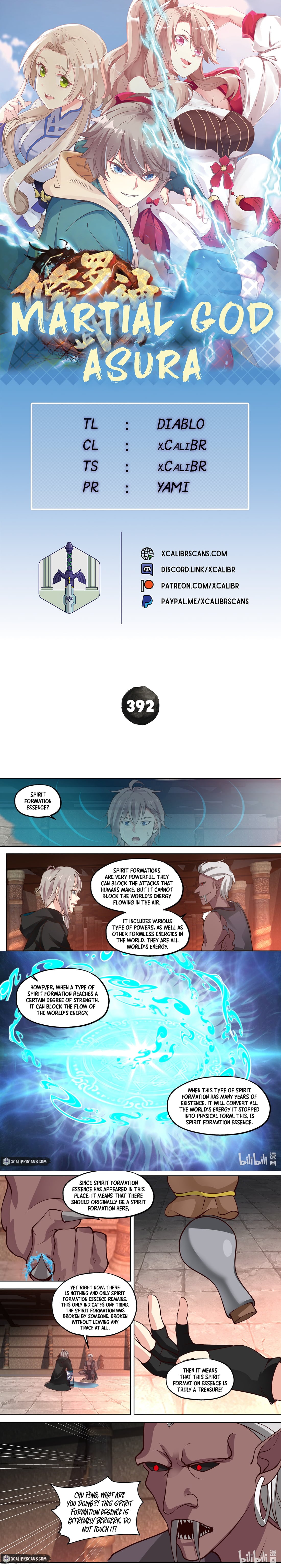 Martial God Asura - Chapter 392 Page 1