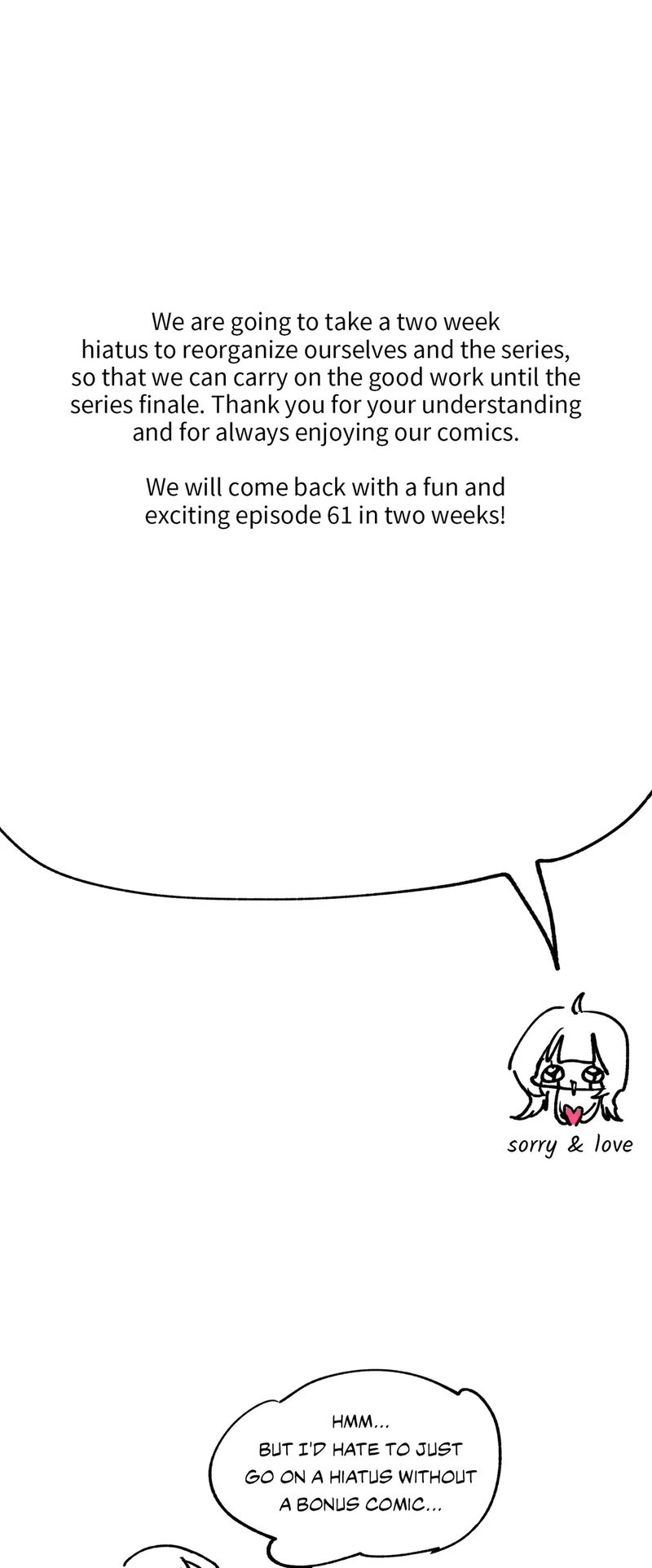 From Today, My Favorite… - Chapter 60.5 Page 1
