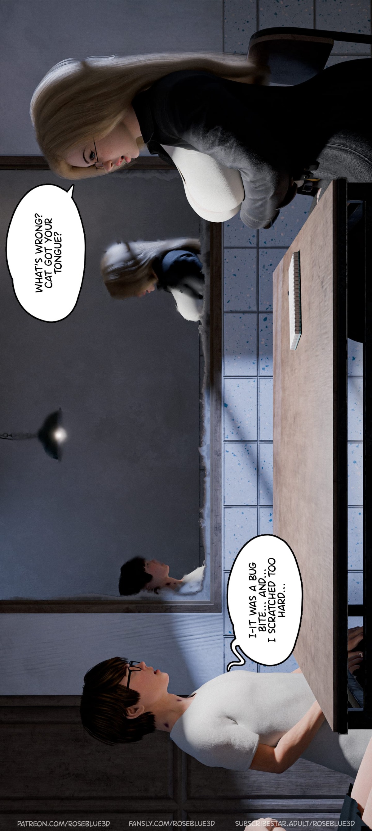 My Neighbor's Widow - Chapter 44 Page 77