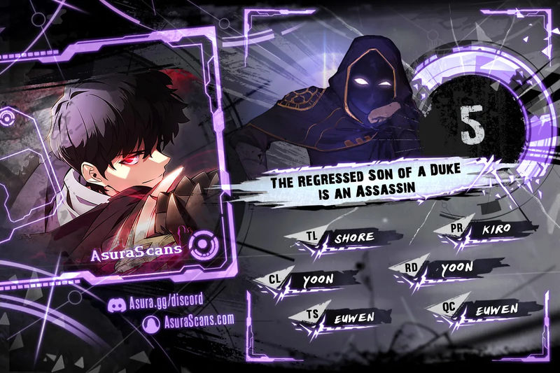 The Regressed Son of a Duke is an Assassin - Chapter 5 Page 1