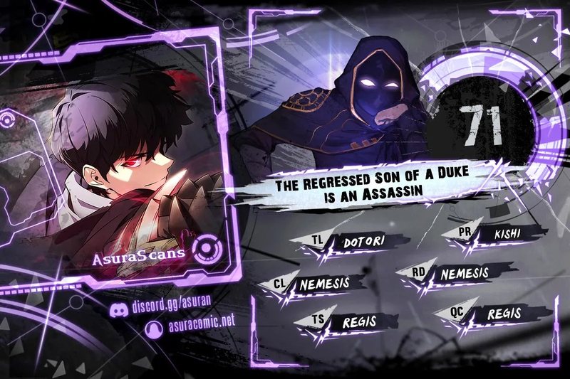 The Regressed Son of a Duke is an Assassin - Chapter 71 Page 1