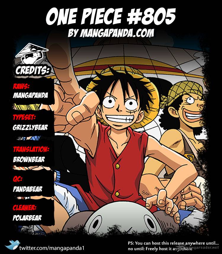 One Piece - Chapter 805 Page 17